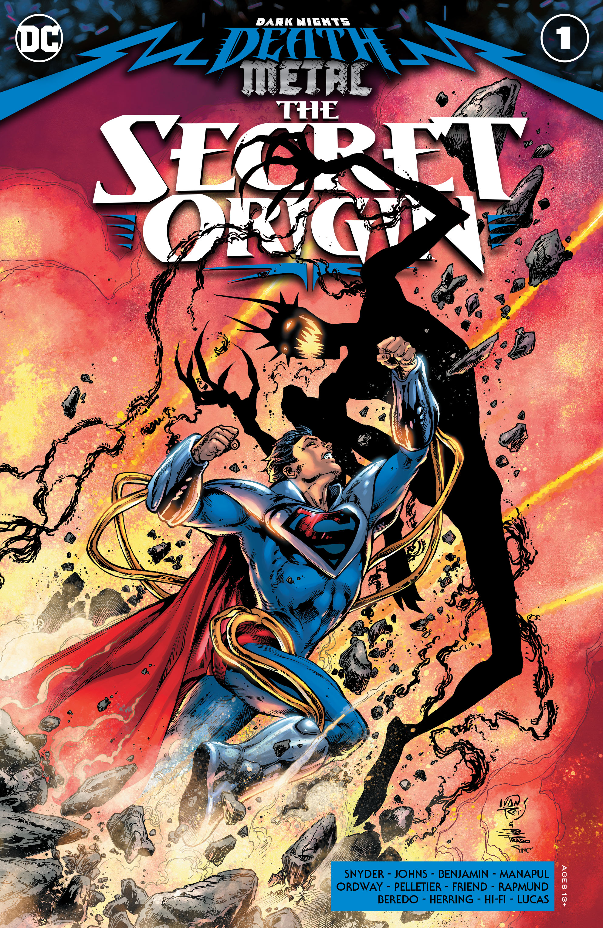 DARK NIGHTS DEATH METAL THE SECRET ORIGIN #1 (ONE SHOT) CVR A IVAN REIS & JOE PRADO