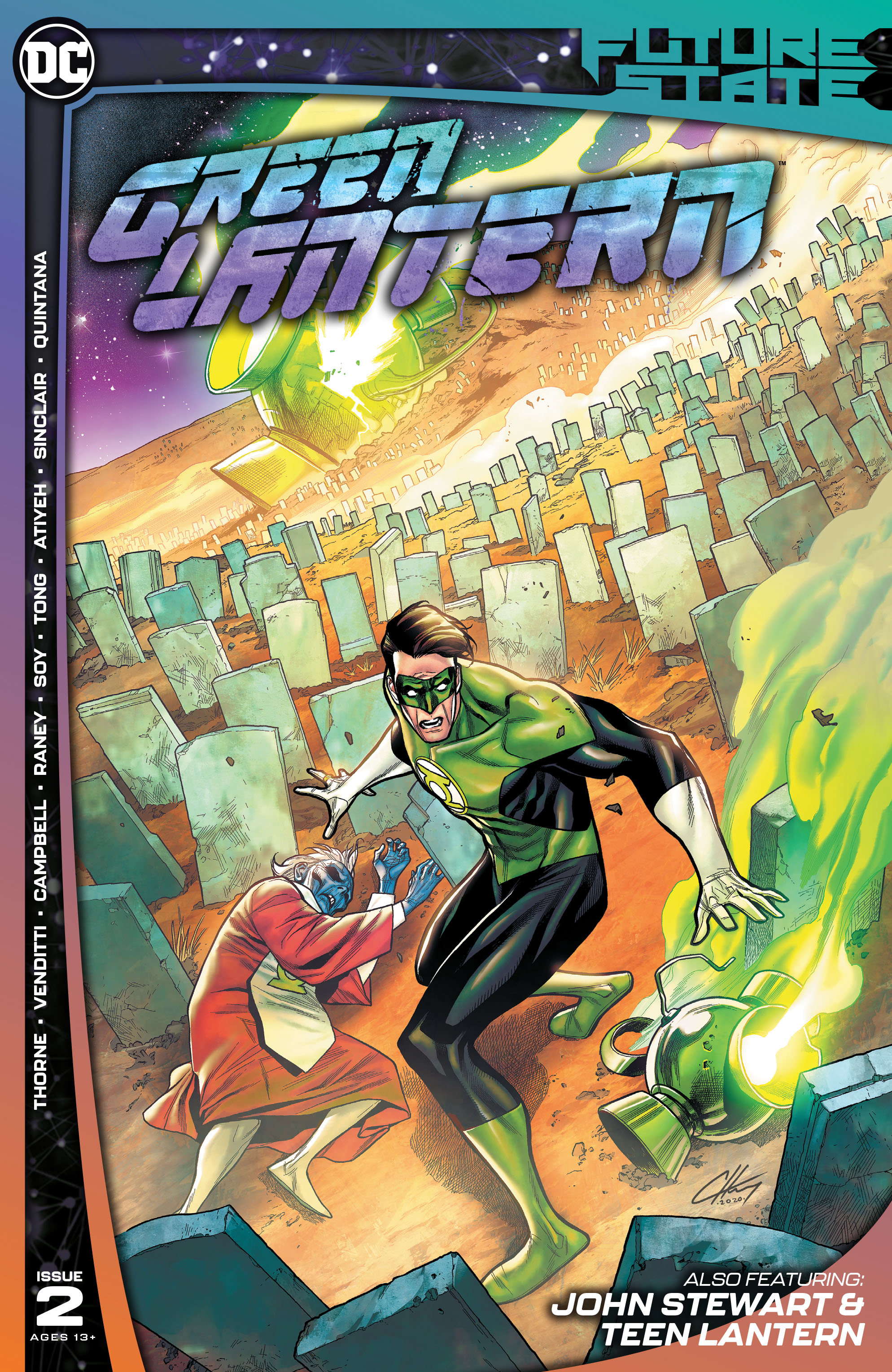 FUTURE STATE GREEN LANTERN #2 (OF 2) CVR A CLAYTON HENRY